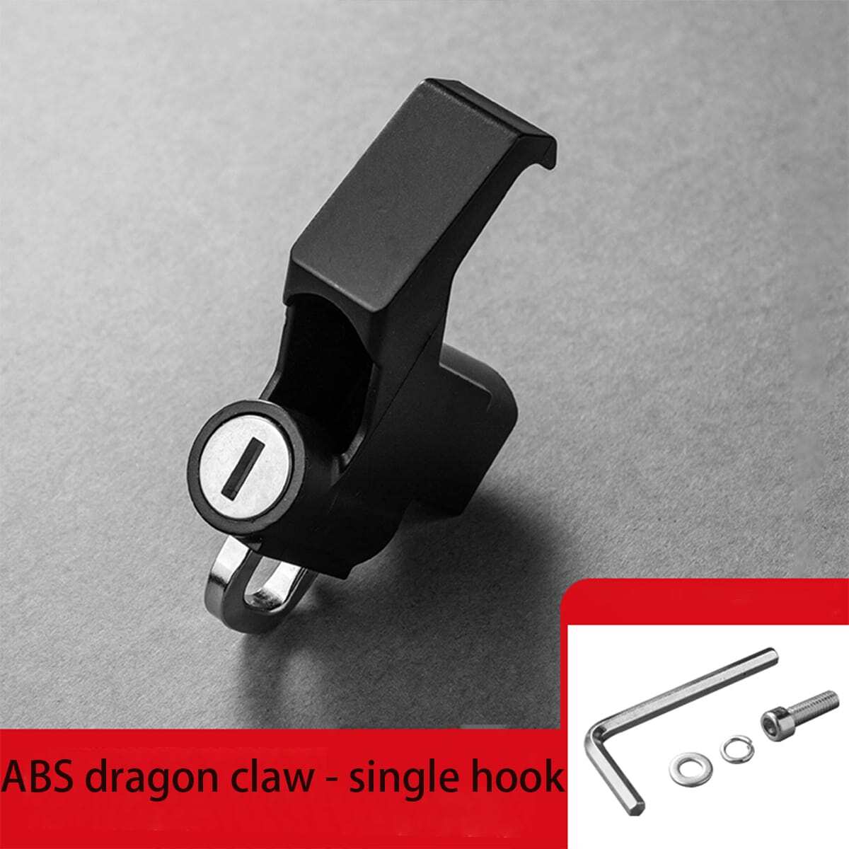 Pedal Electric Vehicle MultiFunction Hook, Helmet Lock, Motorcycle