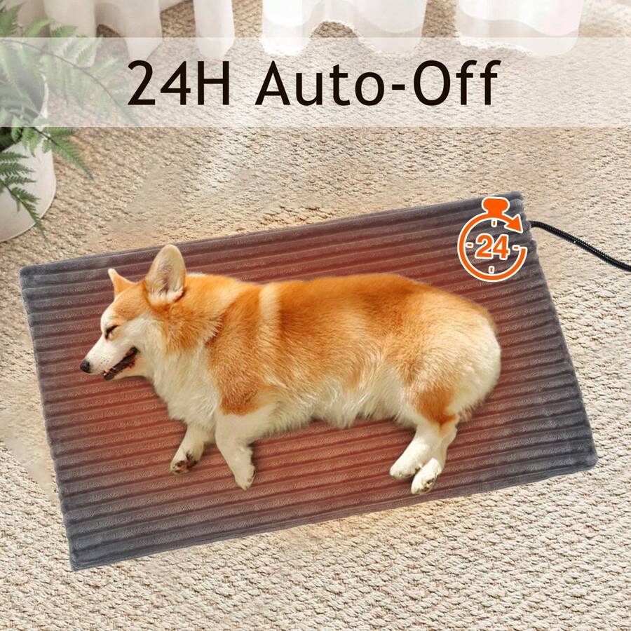Pet Heating Pad For Cat Dog, Outdoor Indoor Waterproof Electric Heated