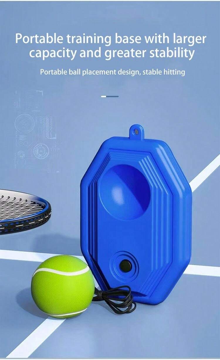 1pc Mixed Color Junior Tennis Racket With Training Aids, Comes With