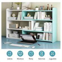 Librero Organizador Moderno Minimalista Decoración Bibliotec