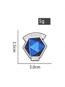 1 cái Sáng Tạo Phim Hoạt Hình Kim Loại Chữ Cái Tiếng Anh Và Số Hình Học Học Sinh Trẻ Em Trâm Cài Áo Tiệc Hàng Ngày Quà Tặng Cho Bạn Bè - Nhiều màu - Xem 6