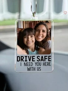 1 件定制汽车相框，亚克力汽车相框，驾驶，我爱你，周年纪念，婚礼，情人节礼物，冬夜礼物，返校冬季礼物创意，男孩女孩情人节