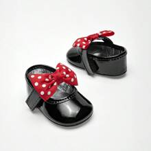 WILLIS BLACK PATENT LEATHER BABY CASUAL SHOE - Black - View 5