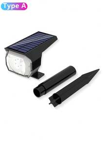 1/2/4/6 Đèn năng lượng mặt trời 10 bóng LED với đèn chiếu sáng cảnh quan chống nước IP65, bảy chế độ đổi màu RGB được điều khiển, tự động chiếu sáng trong bóng tối, thích hợp cho sân ngoài trời, tường ngoài trời, lối vào, vườn, chiếu sáng lối đi, chiếu sáng không khí ngày lễ, chiếu sáng trang trí bãi cỏ ngoài trời vào dịp Giáng sinh. - Nhiều màu - Xem 10