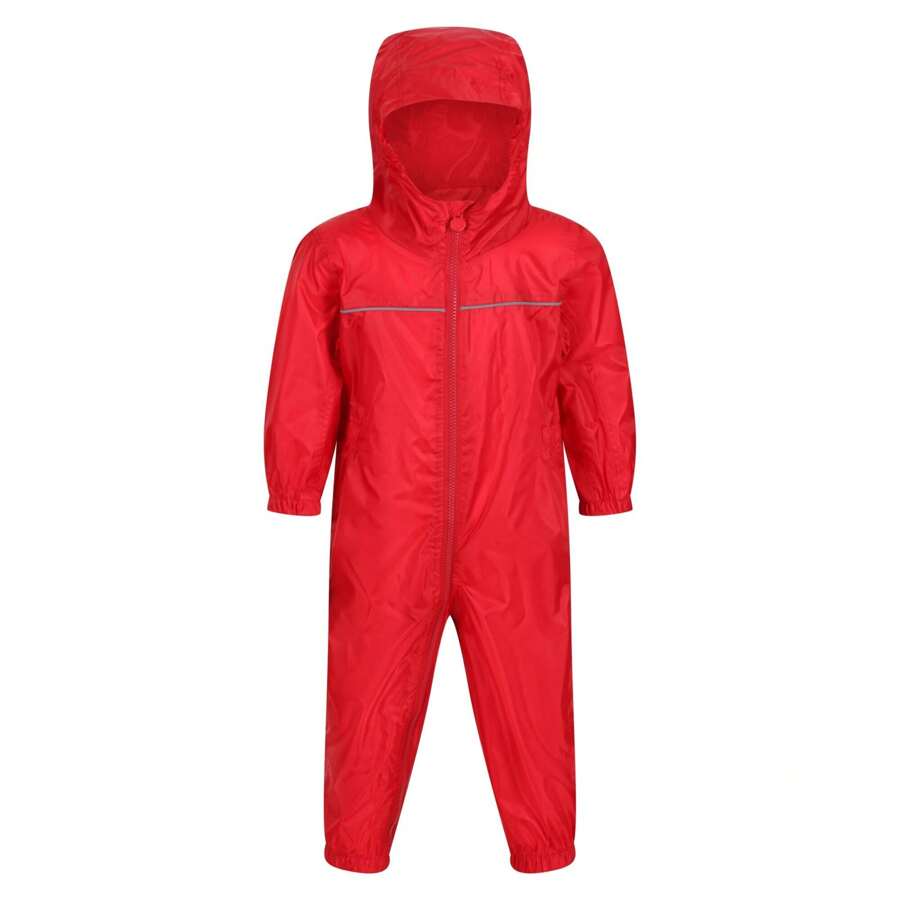 Regatta Professional Baby/Kids Paddle All In One Rain Suit (Classic Red) - Red - View 1