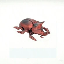 3D打印犀牛甲虫玩具新年礼物桌面摆件创意礼品 - 彩色 - 查看 6