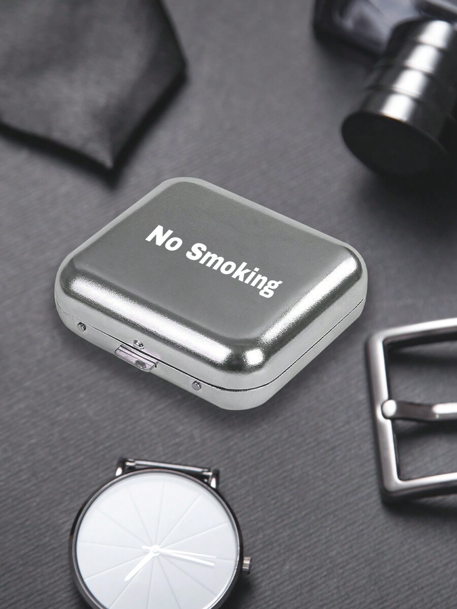 Personalized Stainless Steel Portable Ashtray For Outside Patio Cigarette Butt Disposal Outdoor