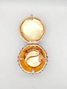 Super Mini Cupcake Design Crystal Clutch Bags,Full Diamond Pink Cake Shape With Metal Chain Evening Bags For Ladies/Girls,Luxury Rhinestone Handmade Clutch Purses For Dinner Party Wedding Bride & Cocktail Prom,Best Christmas Gift With Box - Màu Hồng baby - Xem 9