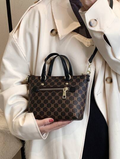 SHIMEINI 2025 New Arrivals Small Shoulder Crossbody Tote Bag, Suitable For Women Daily, Work Commute, Festival Date, Gifts, Travel