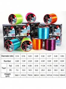 SOUGAYILANG 500M魚線尼龍線7.0-38磅魚線 - 黃色 - 查看 8