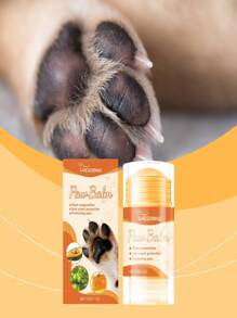 Pet Paw Balm, Moisturizing And Nourishing Paw Care For Cats And Dogs - Orange - View 2