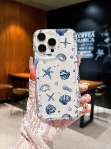 Ốp lưng điện thoại thiết kế hình sao biển Aesthetic Memor, tương thích với iPhone 16-14/13 Pro Max/12 Pro/11/Xr/Xs/7/8 Plus, S10/S22/A12/A50/A52/S24/A135G và các mẫu khác - Chất liệu TPU - Nhiều màu - Xem 4