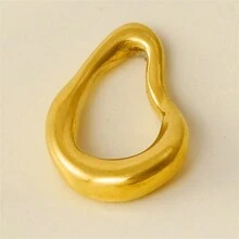 5pcs High-End Fashionable Multipattern Stainless Steel Gold And Silver Sunburst Geometric Pendant Ring Charms, Suitable For DIY Jewelry Making Necklace Bracelet Earrings