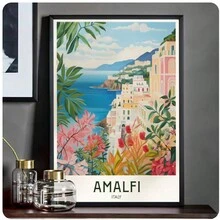 1 件无框世界旅行极简主义海报自粘艺术海报白皮书印刷品海报艺术品美学艺术壁画 - 彩色 - 查看 11