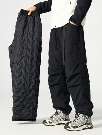 大码男士冬季保暖裤，厚款保暖内衬工装裤，宽松休闲裤，适合秋季