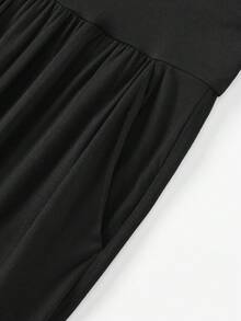 Femei, picioare largi, largi, yoga, confort acasă, pantaloni de pijama