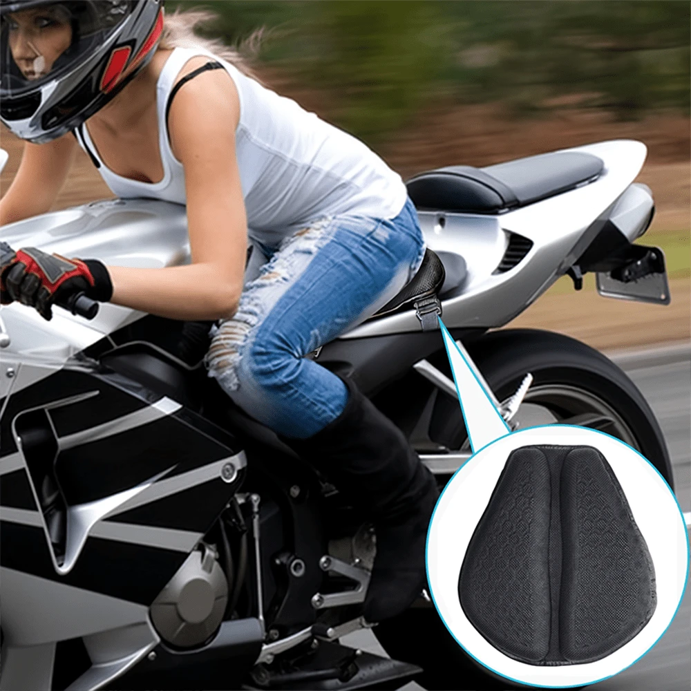 Motorcycle Seat Cover Air Pad Motorcycle Air Seat Cushion Cover