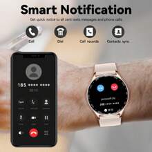 JELLOO 智能手表适用于男士女士，带耳机蓝牙通话 1.39 英寸高清屏幕户外运动智能手表 100 多种运动模式心率 SpO2 睡眠监测器 IP67 防水健身追踪器适用于 iOS Android - 彩色 - 查看 3