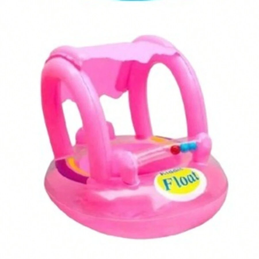 Baby Diaper Float With Child Cover And Protection - Màu Hồng  San hô - Xem 1