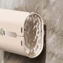 قطعة واحدة حامل منشفة ورقية بكوب شفط، علبة مناديل بلاستيكية مبتكرة، استخدام منزلي بسيط، حامل منشفة ورقية بكوب شفط متعدد الاستخدامات بدون ثقب للحمام، علبة ورق إبداعية للغرفة المعيشية، حامل منشفة ورقية بكوب شفط مثبت على الحائط، منظم منشفة ورقية مطاطي رقيق