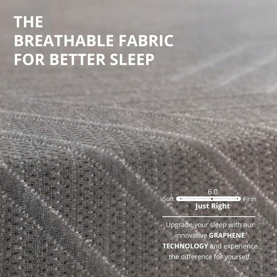 EMUQUD Memory Foam Mattress For Back Pain, Cooling Gel Mattress Bed In