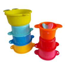 Early Educational Cups, Toys, 7 Pieces, Baby Stackin - 彩色 - 查看 5