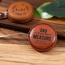 Custom Name Measuring Tape, Leather Tape Measure, Retractable Tape, Flexible Tape, Pocket Tape Measure, Gift For Dad, Practical Gift,Christmas Gifts Back To School