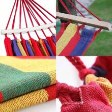 2 Person Double Camping Hammock Chair Bed Outdoor Hanging Swing Sleeping Garden
