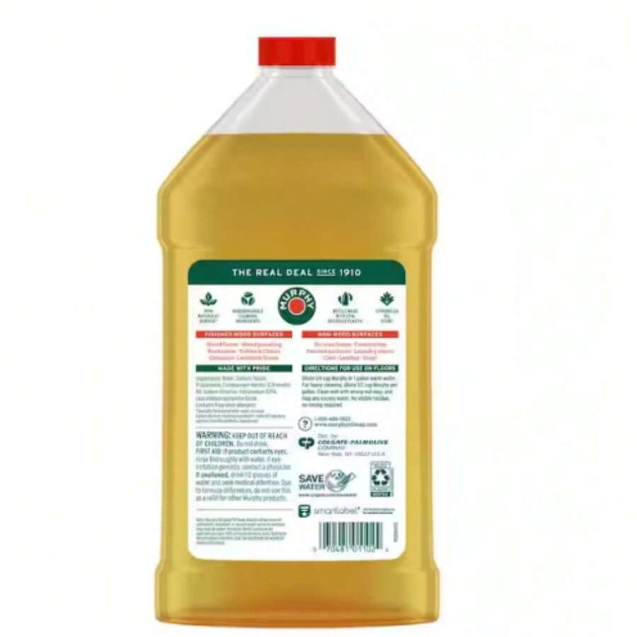 32 Oz. Murphy's Oil Soap, Orange Hardwood Floor Cleaner, Gentle Formula