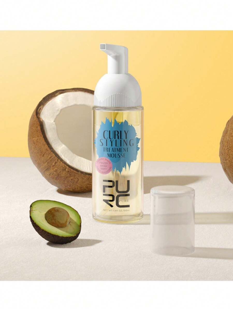 PURC Styling Fluffy Curling Factor Elastin, Gel Cream Curly Hair