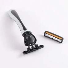 Shaver Men Razor, Shaving Three Layer Stainless Blade Shaver, Reusable Safety Razor ,Hair Removal Shaver Imported Blade Multi Tool(18 Razor+1Shaver)