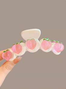 2 kẹp tóc Acrylic đào cho nữ, kẹp tóc cỡ lớn để buộc nửa đầu, kẹp tóc thanh lịch để sử dụng hàng ngày, thích hợp cho phong cách đồng quê mùa hè, phụ kiện tóc tinh tế kẹp tóc dâu tây kẹp tóc kẹp tóc kẹp tóc kẹp tóc kẹp tóc kẹp tóc - Nhiều màu - Xem 10