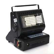 Portable Outdoor Heating Stove,Miniature Camping Tent Fireplace,Liquefied Gas/Coal Gas Ice Fishing Heater Cartridge Stove