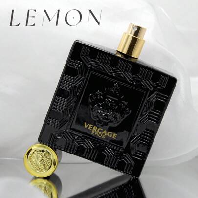 LEMON COLLECTION LEMON Perfume para hombre, 100ml, acorde fougère oriental, para hombres a la moda, éxito en toda la red, nuevo empaque, fácil de llevar,, madura y elegante, ideal para todos los hombres.