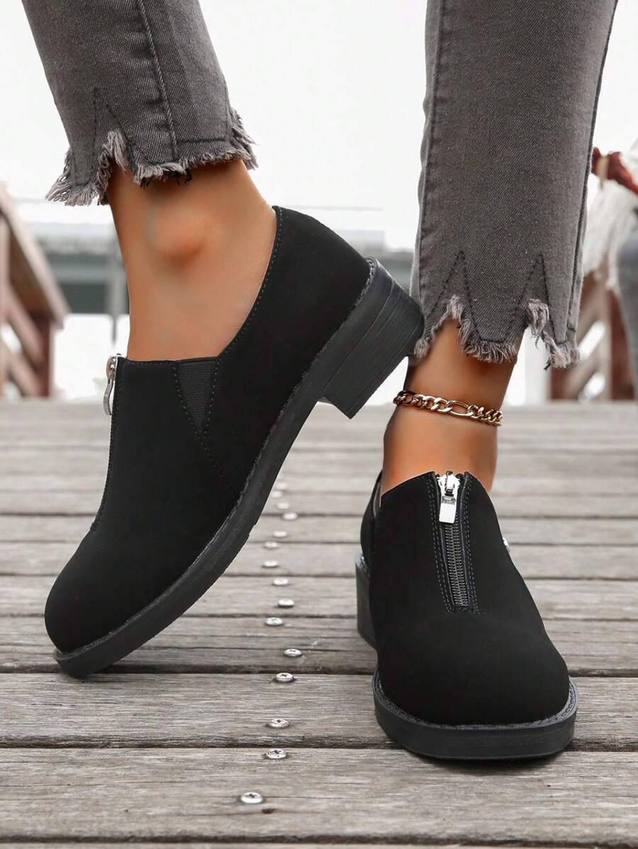 shriver low leather lace up heeled shoes