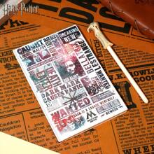 Nhật báo VOLDEMORT hàng ngày (50 trang) kèm bút đũa phép rất phù hợp cho Muggle, phù thủy và pháp sư làm quà tặng sinh nhật Halloween Giáng sinh - MN-48709 - Xem 5