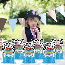 30 bolsas de regalo con temática de perro para fiestas, bolsas para dulces, bolsa de decoración de fiesta que quiere temática, adecuada para fiesta temática y cumpleaños, y otras bolsas decorativas para volver a la escuela, Día de San Valentín - Multicolor - Ver 3