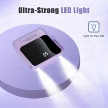 Pin dự phòng mini dễ thương bỏ túi 10000mAh 5V2A sạc nhanh, kích thước nhỏ, dung lượng lớn, vẻ ngoài cao cấp, tích hợp 4 trong 1, cáp có thể tháo rời, pin sạc tốc độ cao, dành cho iPhone 6 7 8 X XR 11 12 13 14 15 Pro Max dành cho Apple iPhone, iPad, điện thoại Android, quà tặng cho gia đình, bạn bè, trẻ em, sinh nhật, giáng sinh, mùa đông, Black Friday Sạc USB di động cho tất cả điện thoại thông minh Hoàn hảo cho những người đam mê hoạt động ngoài trời Pin dự phòng có đèn LED, pin lithium polymer an toàn và ổn định. dành cho Apple iPhone, iPad, điện thoại Android, quà tặng cho gia đình, bạn bè, sinh nhật, mùa đông, lễ tình nhân, lễ Phục sinh Thích hợp cho hoạt động ngoài trời, mua sắm, du lịch, nguồn điện di động sạc siêu nhanh, hiển thị mức pin, thiết bị sạc di động có cổng USB và Type-C, pin lithium polymer an toàn và ổn định - màu đen - Xem 5