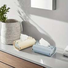 قطعة واحدة حامل منشفة ورقية بكوب شفط، علبة مناديل بلاستيكية مبتكرة، استخدام منزلي بسيط، حامل منشفة ورقية بكوب شفط متعدد الاستخدامات بدون ثقب للحمام، علبة ورق إبداعية للغرفة المعيشية، حامل منشفة ورقية بكوب شفط مثبت على الحائط، منظم منشفة ورقية مطاطي رقيق