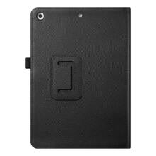 Apple Case Compatible With Samsung Galaxy Tablets / IPad / Redmi Pad Se , Folding Stand Shockproof Smart Cover With Pencil Holder [Auto Sleep/Wake] Kickstand PU Leather Full Body Protective Cover (Black)