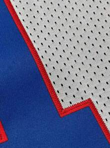 Boyfriend Style Men's American Football Jersey Shirt, No.17 White With Embroidery, Sports Tee - White - View 3