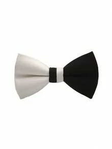 1 chiếc nơ vải chắp vá thời trang cho nam - Nhiều màu - Xem 1