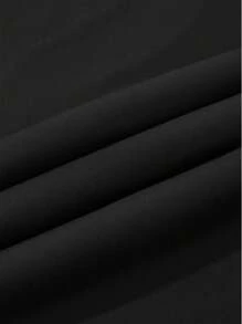 1Set Women's Black High Neck Thermal Lingerie Set Fashion Design Fitted Cold-Resistant Warm Wear Comfortable Stretch Autumn And Winter Gifts