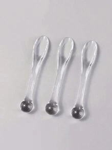 3pcs Makeup Spatula, Face Cream Mask Mixing Spoon DIY Beauty Tool Absorption Roller Cosmetic Accessories
