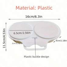 1 Stück/2 Stück/3 Stück Schnell & Gesund Mikrowellen Ei Pochierer - Wiederverwendbar, spülmaschinenfest - Küchenhelfer für perfekte Omeletts