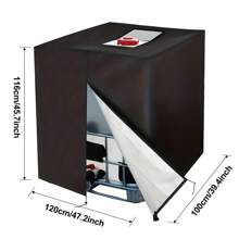 1pc IBC Tote Cover Outdoor Water Tank Protective Cover Garden Sunshade Waterproof 275 Gallon For 1000L IBC Tank Cover,Bag,Organizer,Storage