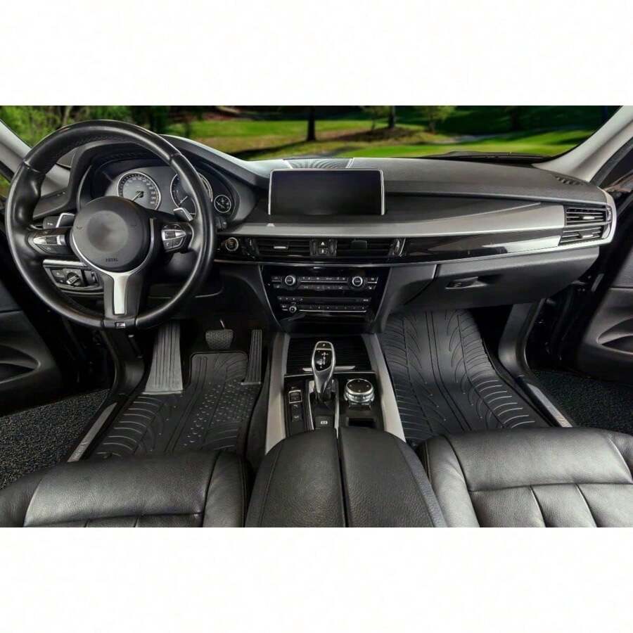 Fit Floor Mats For BMW X5 20072013 No Trimming Needed. All Weather