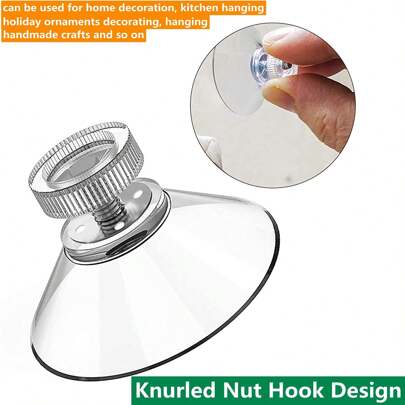 10 Mini Suction Cups, 32mm/1.26 Inch Suction Cups With M4 Screws Clear PVC Suction Cup Pads, Super Strong Suction Cup Glass Suction Cup Holder With Nuts For Bathroom Walls, Windows, Car Visors,Wall Picture Frame,Wall Hooks Self Adhesive,Hooks,Hook,Wall Hooks,Bathroom,Towel Holder,Hooks,Wall Hooks,Hooks,Wall Hook,Door Hanger