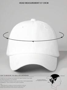 1pc Solid Color Baseball Cap,Adjustable,Sun Protection,Casual Outdoor,Suitable For Spring,Autumn,Travel,Beach Vacation, Unisex Young People Hat, Y2K Style