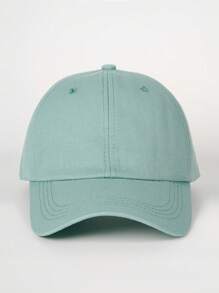 1pc Solid Color Baseball Cap,Adjustable,Sun Protection,Casual Outdoor,Suitable For Spring,Autumn,Travel,Beach Vacation, Unisex Young People Hat, Y2K Style